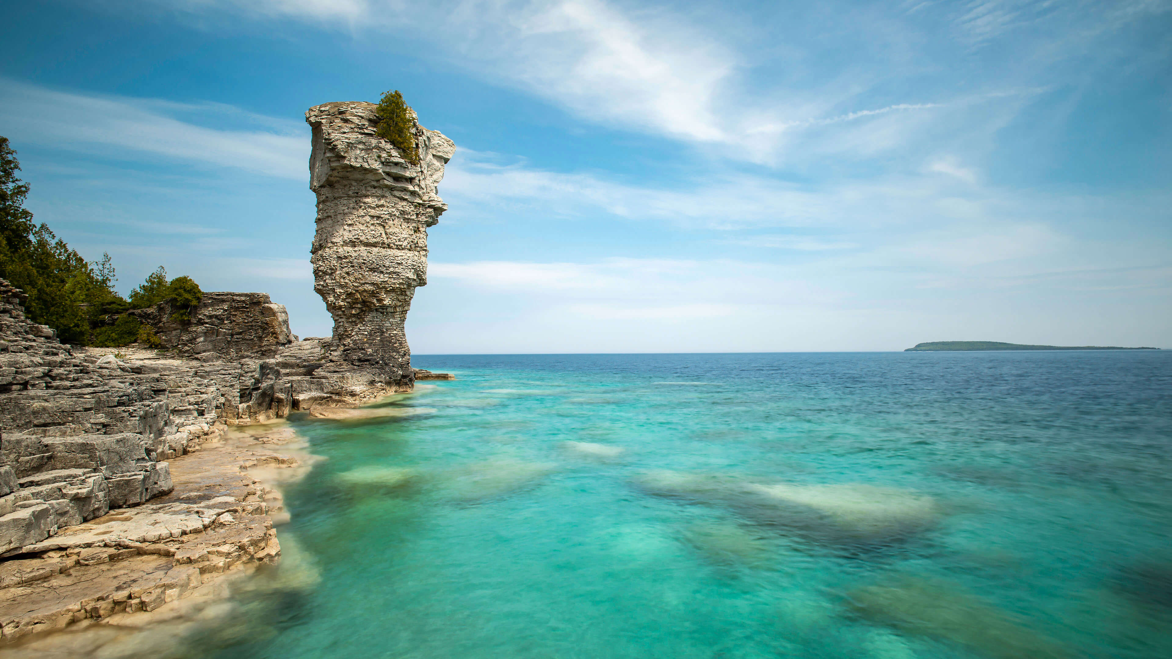 Image Of Fathom Five National Marine Park In Canada Image Of Fathom Five National Marine Park In Canada